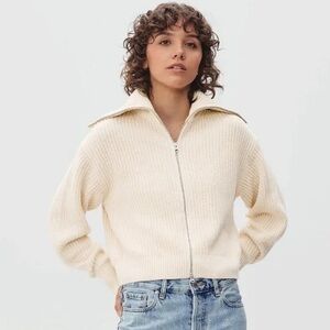 Everlane Chunky Cardigan Zip